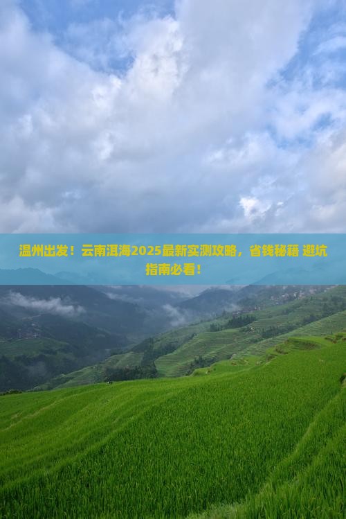 温州去云南洱海旅游