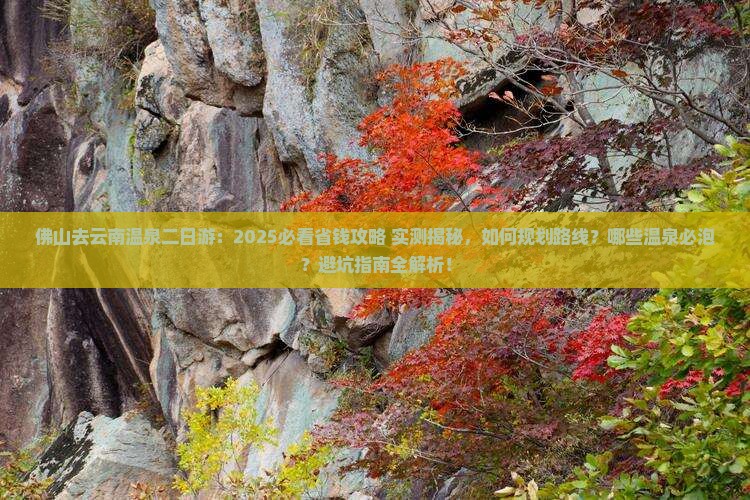 佛山去云南温泉二日游 佛山去云南温泉二日游