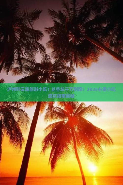 泸州到云南旅游小吃