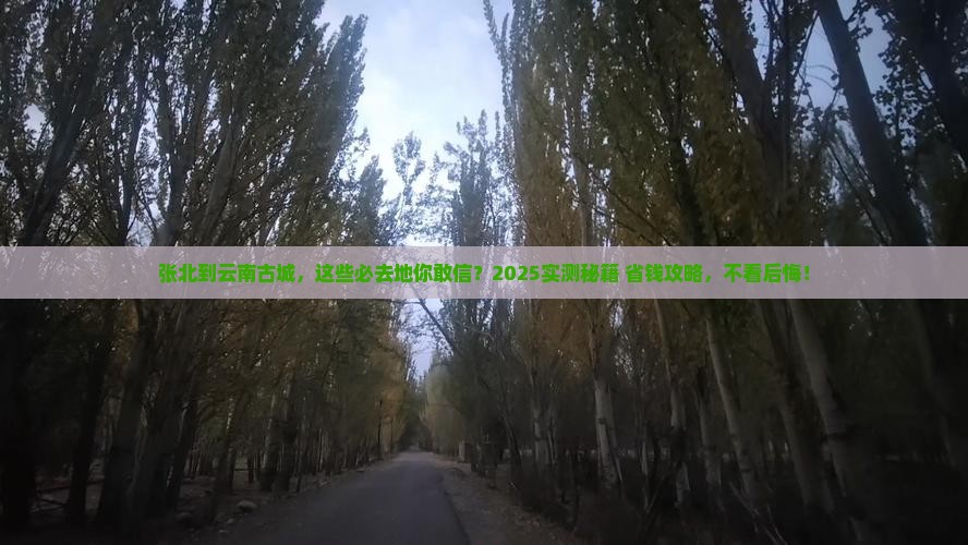 张北到云南古城必去地