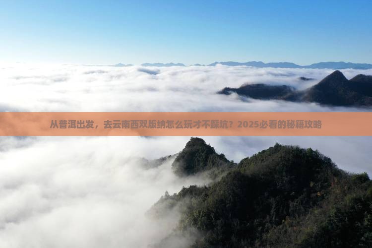 普洱去云南西双版纳旅游