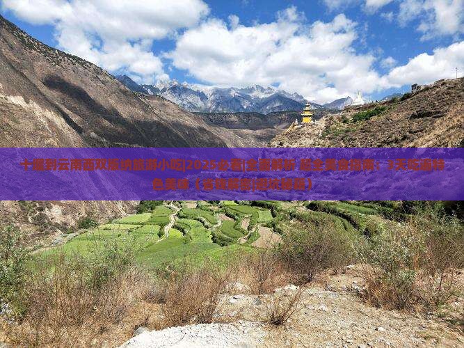 十堰到云南西双版纳旅游小吃