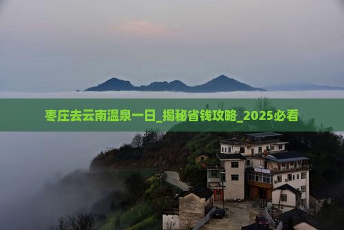 枣庄去云南温泉一日