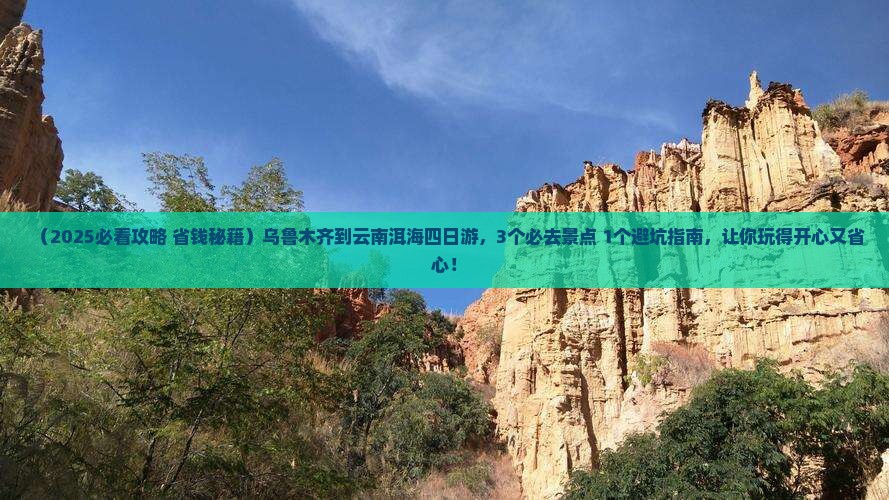 乌鲁木齐到云南洱海四日游