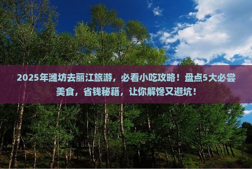 潍坊去云南丽江旅游小吃