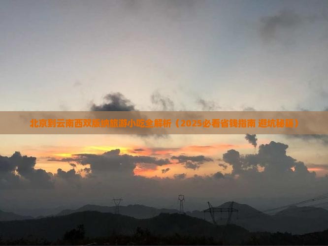 北京到云南西双版纳旅游小吃
