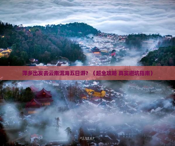 萍乡到云南洱海五日游