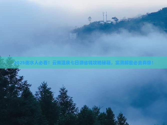 衡水去云南温泉七日游