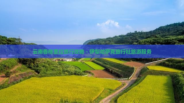 伊犁哈萨克去云南香格里拉旅行社