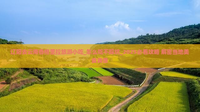 辽阳去云南香格里拉旅游小吃
