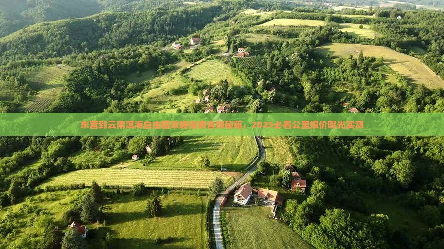 东营到云南洱海自由团