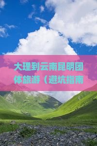 大理到云南昆明团体旅游