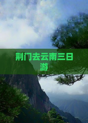 荆门去云南三日游
