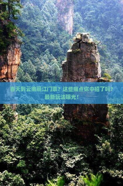 春天到云南丽江门票 春天到云南丽江门票