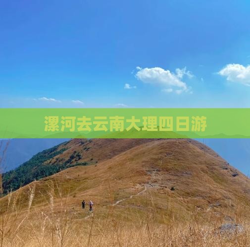 漯河去云南大理四日游