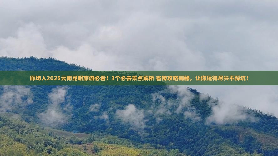 廊坊去云南昆明哪里玩