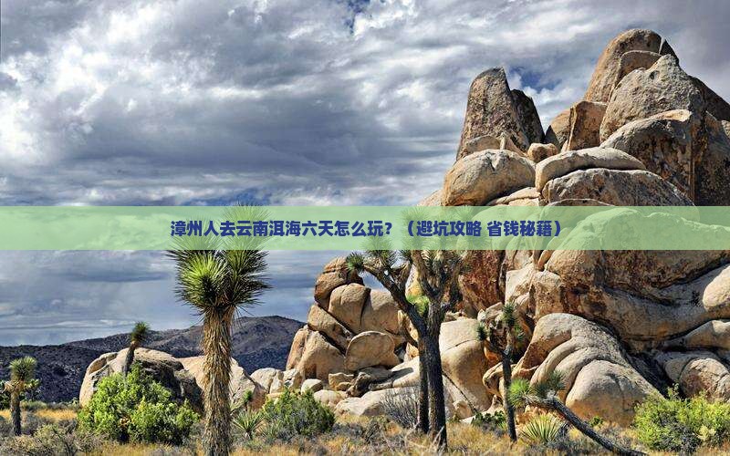 漳州去云南洱海六日游