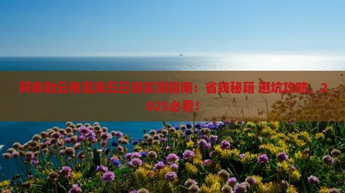 阿泰勒去云南洱海五日游