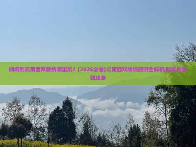 桐城到云南西双版纳哪里玩