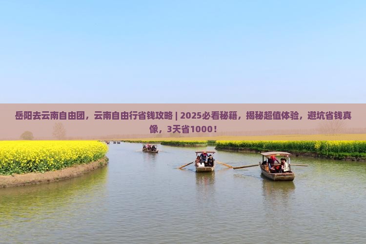 岳阳去云南自由团