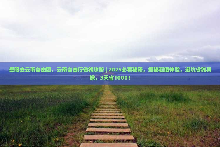 岳阳去云南自由团