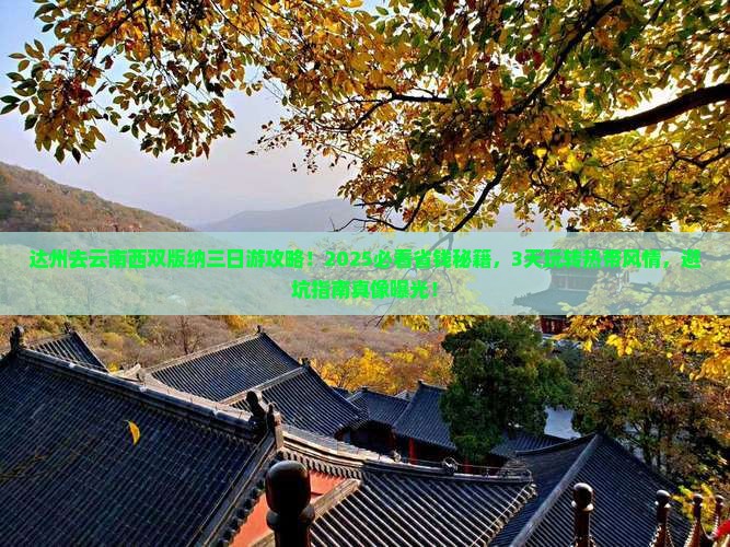 达州去云南西双版纳三日游