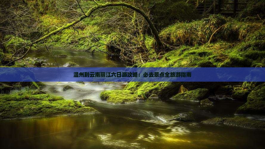 温州到云南丽江六日游