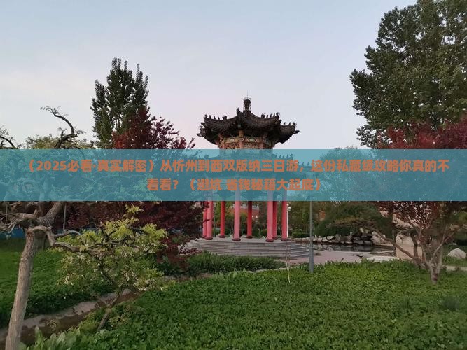 忻州到云南西双版纳三日游
