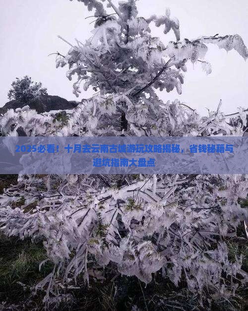 十月去云南古城攻略