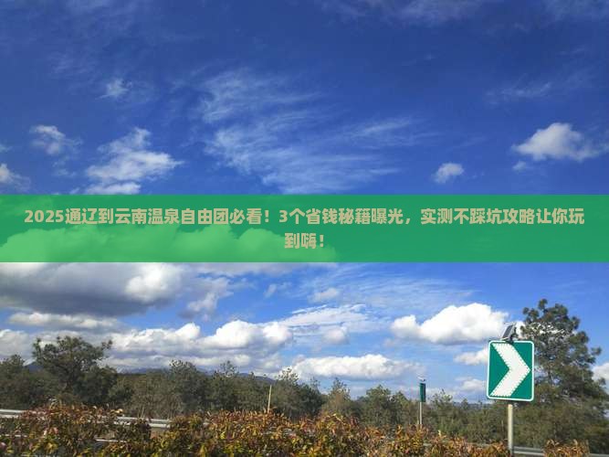通辽到云南温泉自由团
