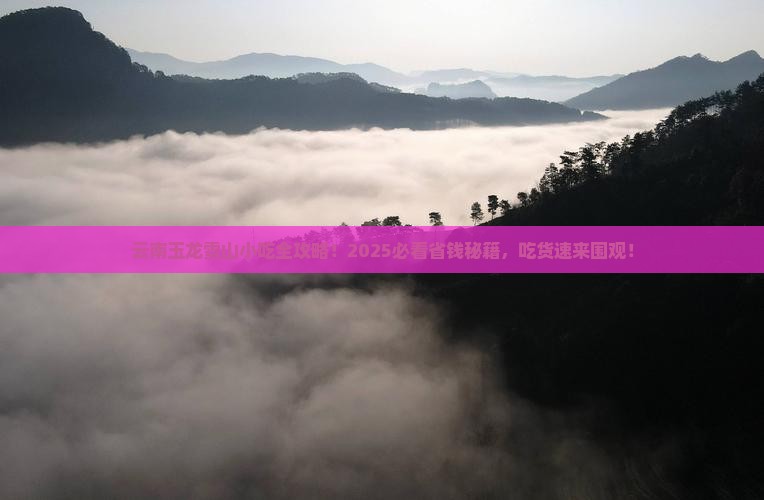 本溪去云南玉龙雪山旅游小吃