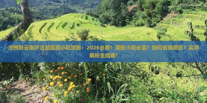 沧州到云南泸沽湖旅游小吃