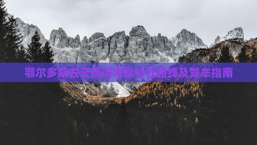 鄂尔多斯去云南洱海旅行社