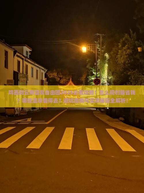 鸡西到云南温泉自由团