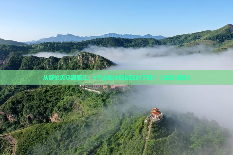 呼伦贝尔去云南丽江旅游小吃