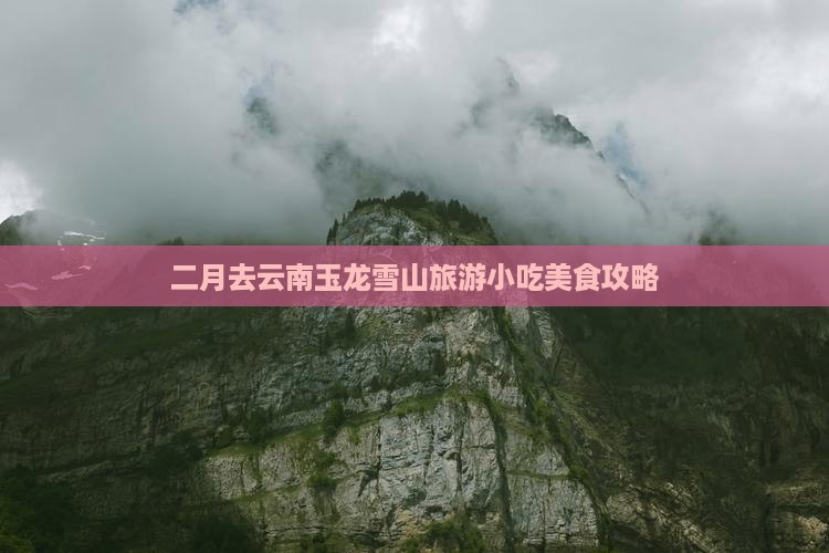 二月去云南玉龙雪山旅游小吃
