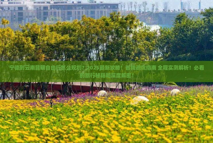 宁德到云南昆明自由行