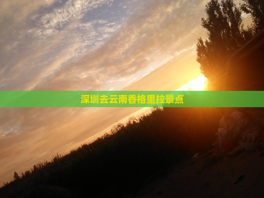 深圳去云南香格里拉景点