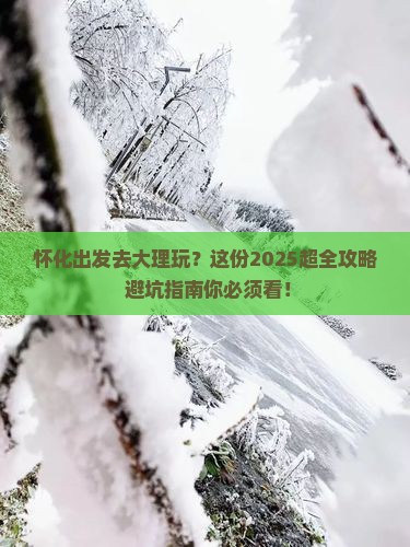 怀化到云南大理个人游