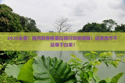 梧州到云南香格里拉哪里玩