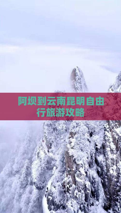 阿坝到云南昆明自由行