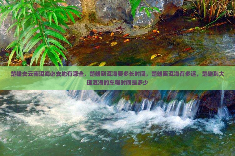 楚雄去云南洱海必去地