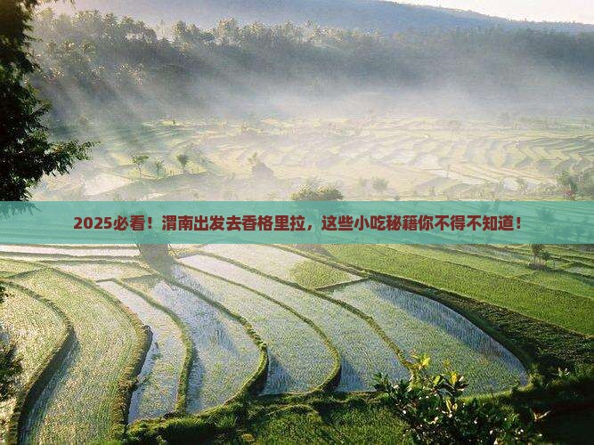 渭南去云南香格里拉旅游小吃