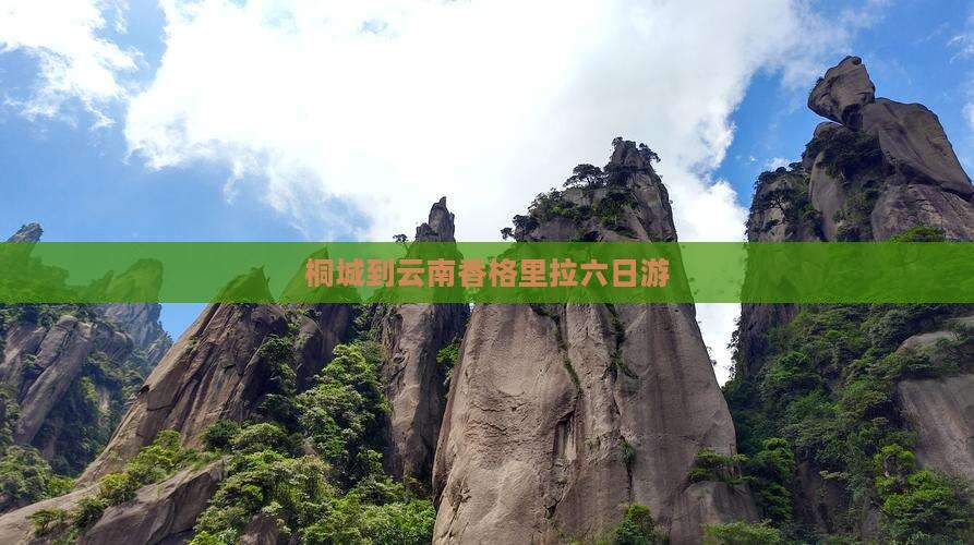 桐城到云南香格里拉六日游