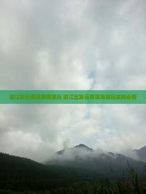 湛江到云南洱海哪里玩 湛江到云南洱海哪里玩