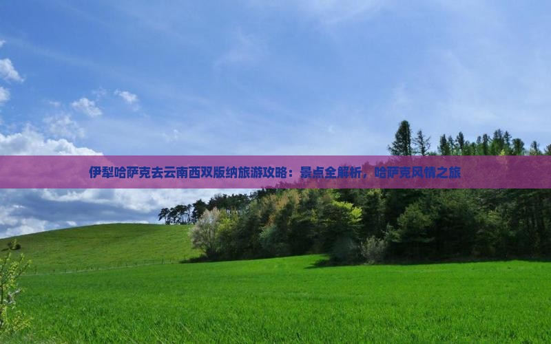 伊犁哈萨克去云南西双版纳攻略