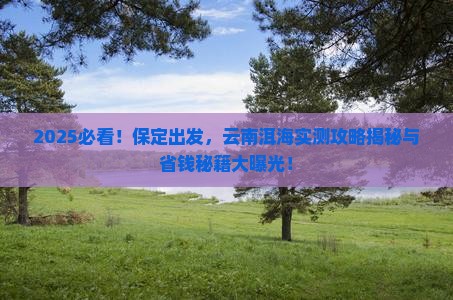 保定到云南洱海攻略