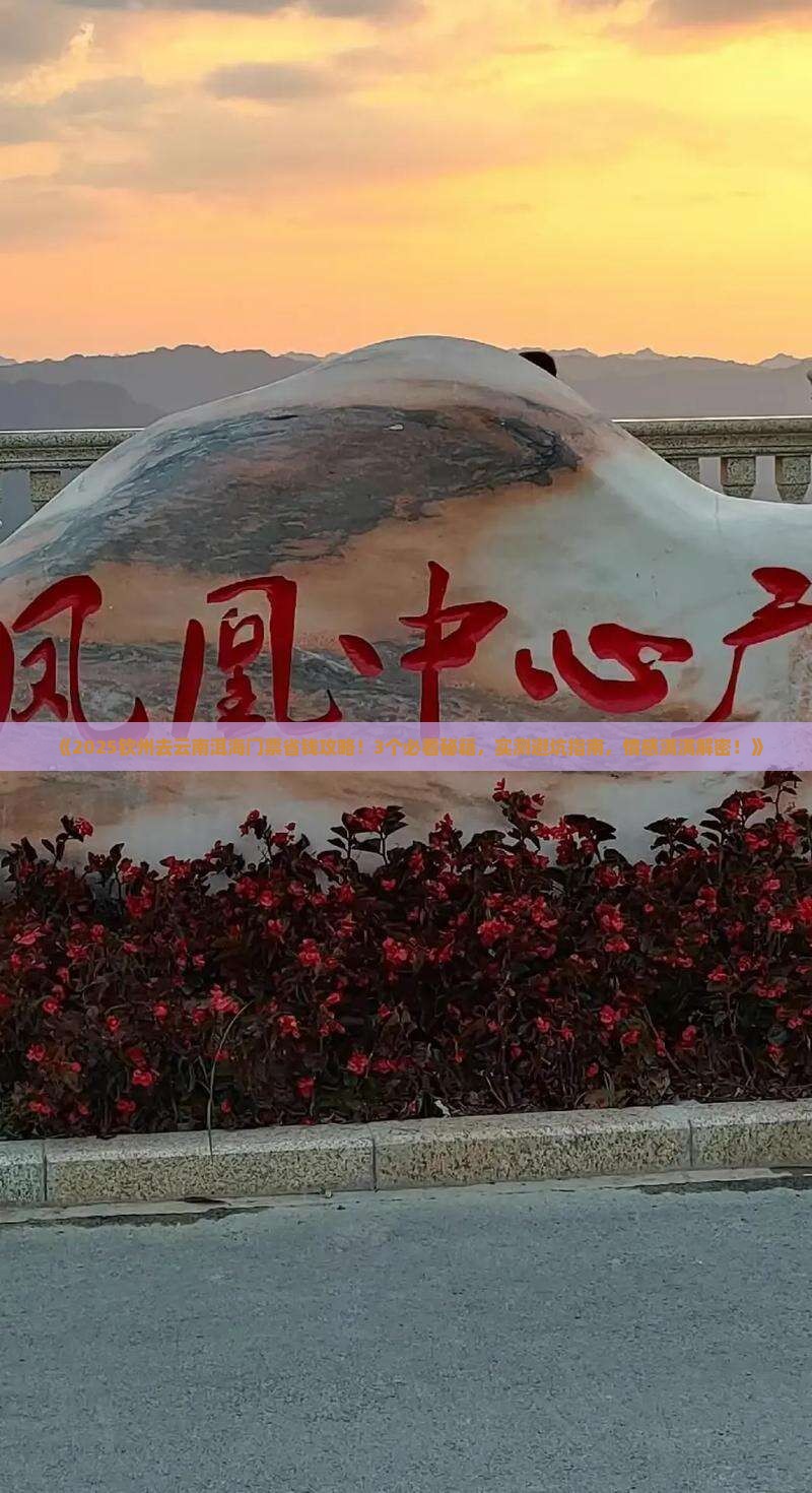 钦州去云南洱海门票