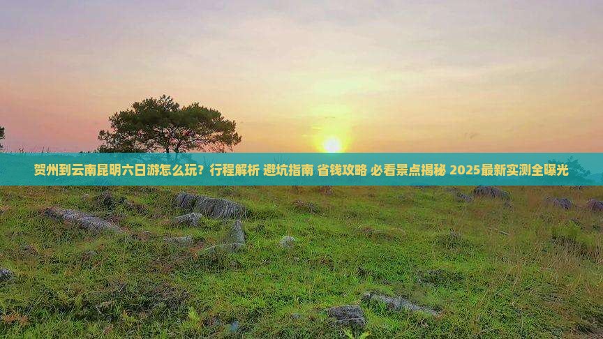 贺州到云南昆明六日游