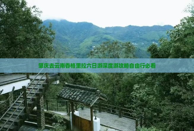 肇庆去云南香格里拉六日游